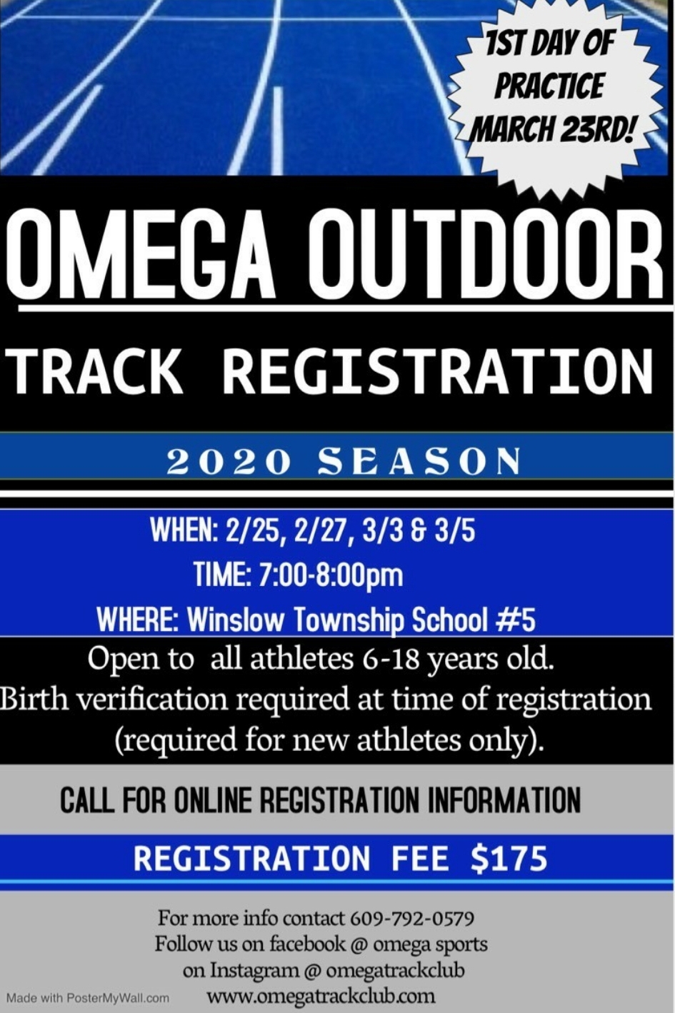 Home Omega Track Club